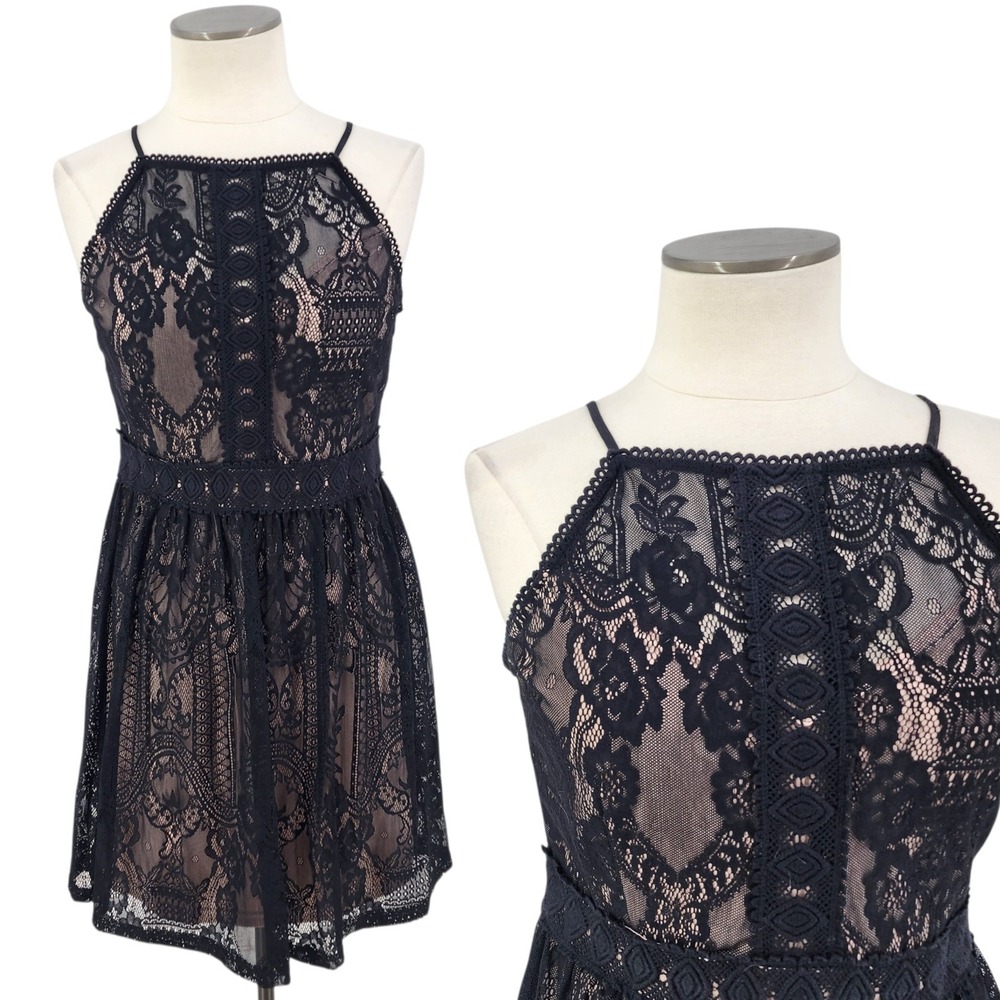 Francescas Gothic Lace Dress 2010s Whimsigoth Going Out Dark Fairy Romance Large